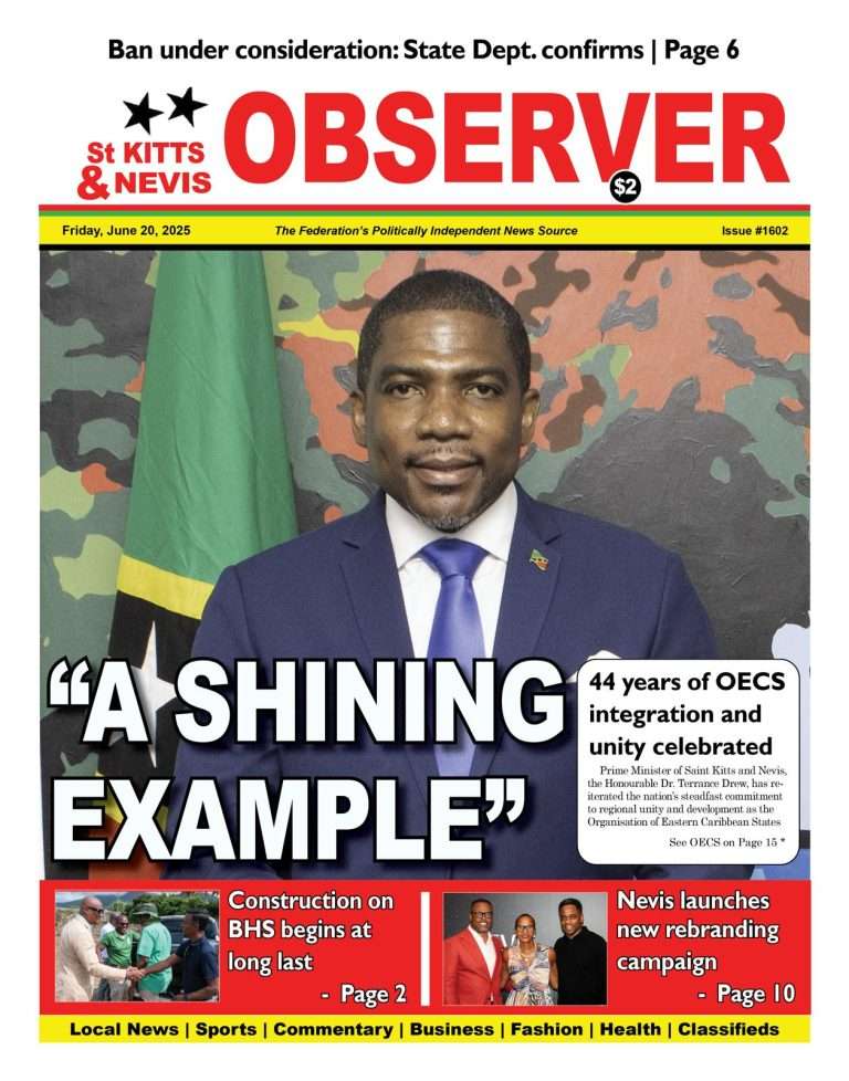 Newspaper Cover For 20th June, 2025