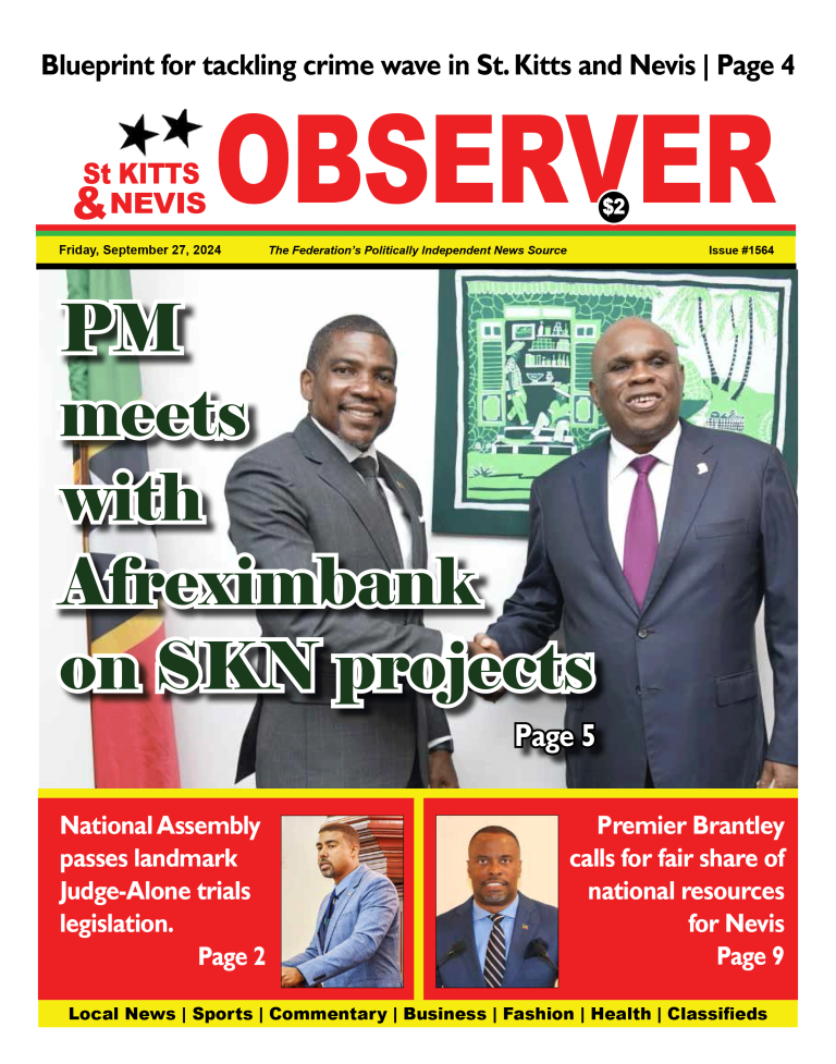 Newspaper Cover for 27th September, 2024