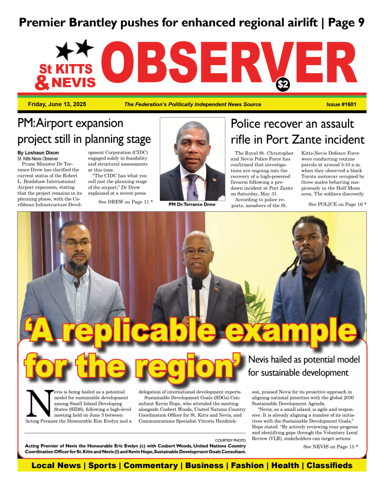 Newspaper Cover For 13th June, 2025