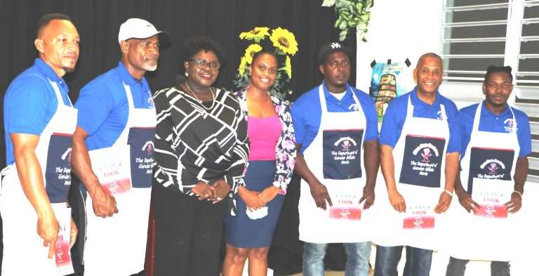 Gender Affairs “Men Can Cook” program underway on Nevis