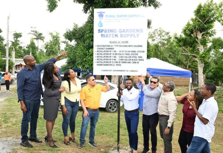 JAMAICA-Government to invest US$50 million in rural water, infrastructure