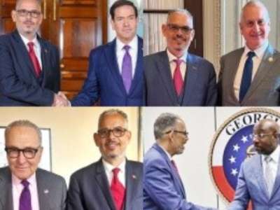 US Secretary of State meets with Haitian prime minister