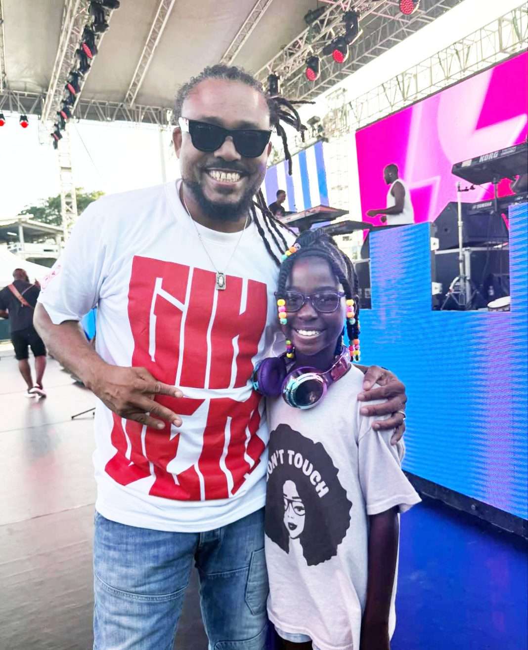 Young star Coryn Clarke shines on stage with Machel Montano | The St ...
