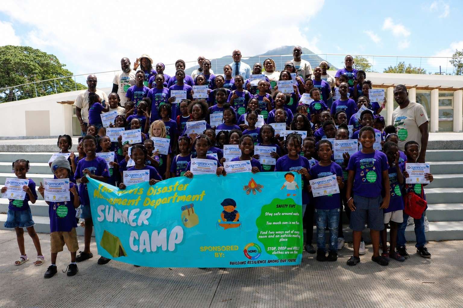 NDMD Summer Safety Camp Equips 75 Young Nevisians with Life-Saving Skills